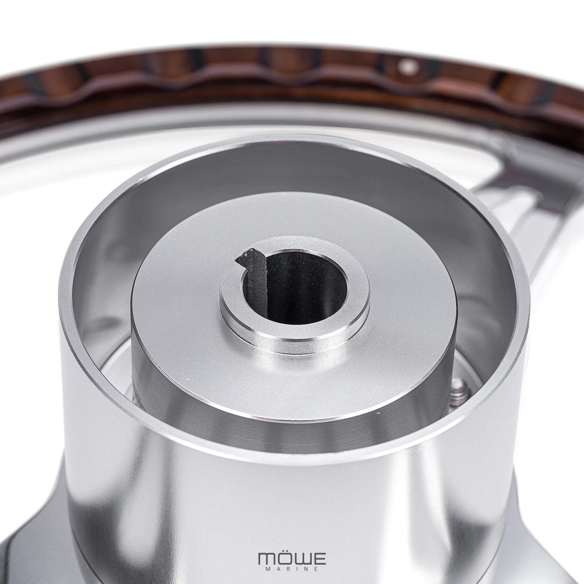 MILLE Aluminium poliert Echtholz MILLE Aluminium poliert Echtholz